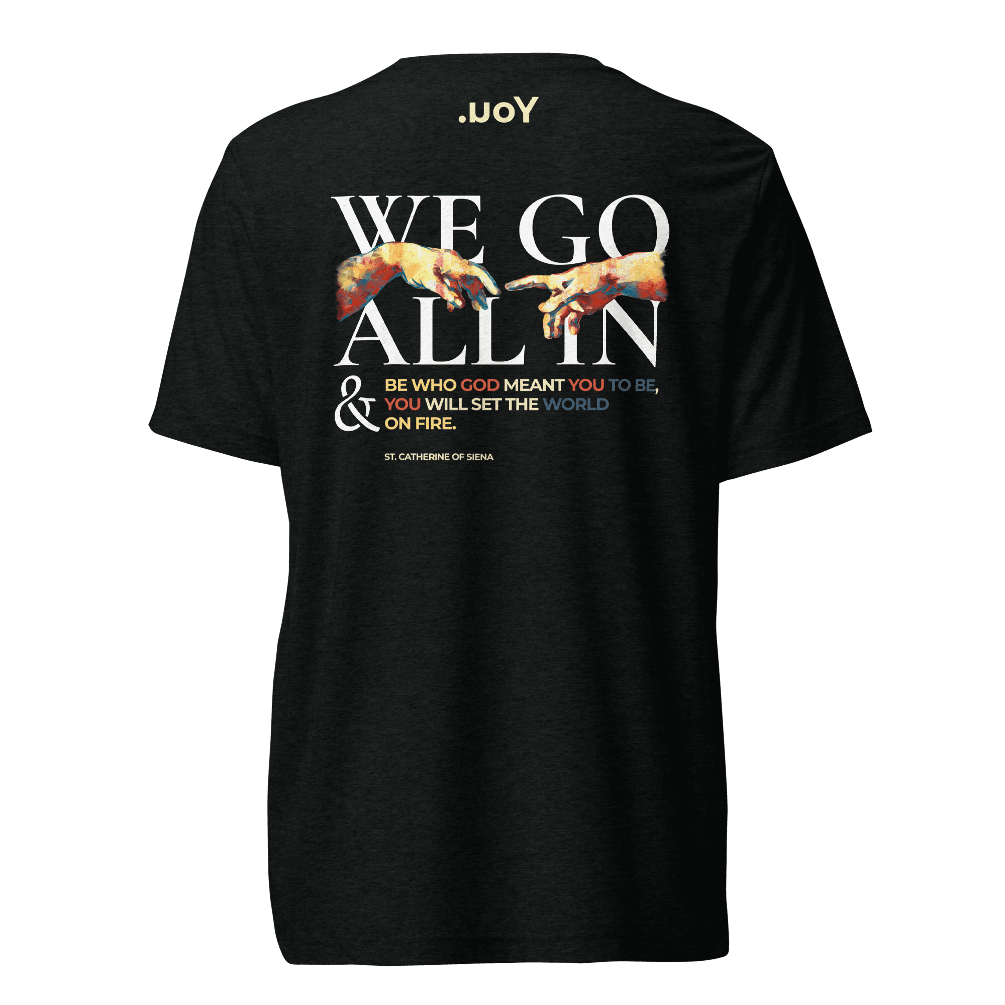 .uoY Signature Tee — Black — back