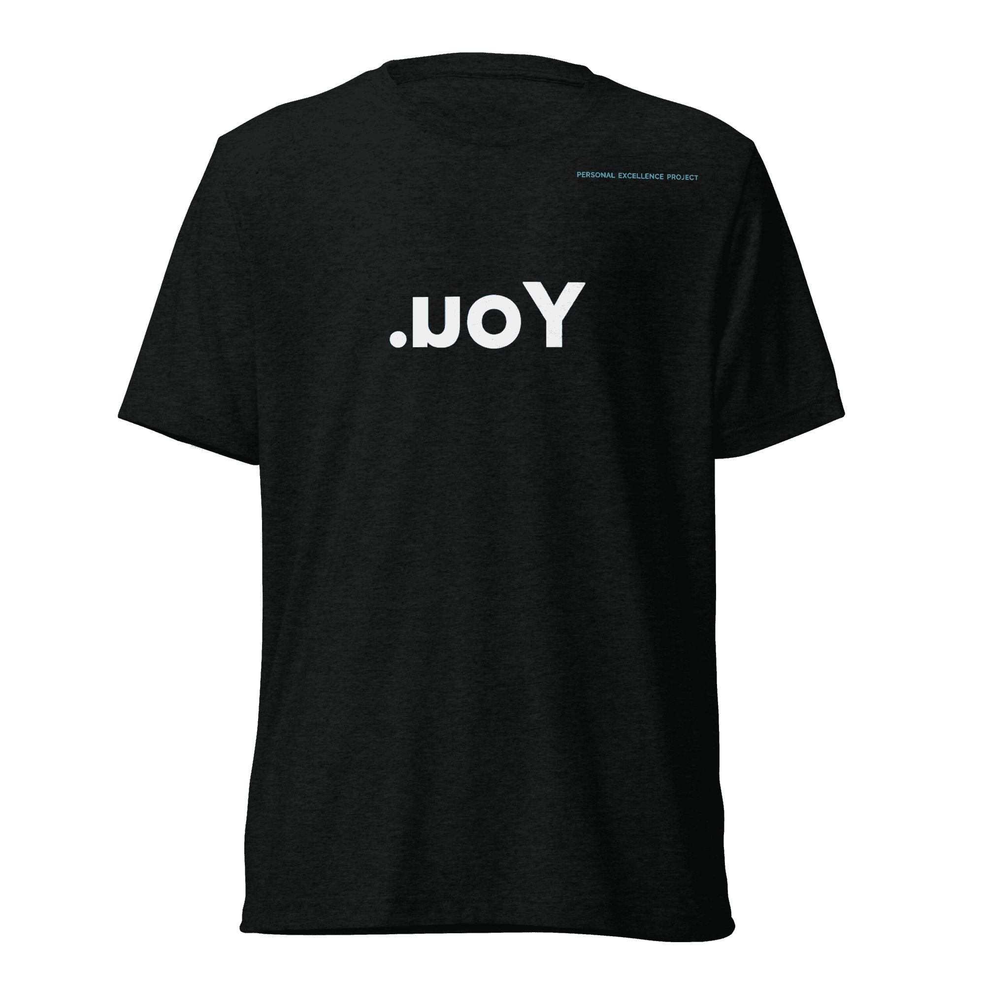 .uoY Tee — Black Greatness — front