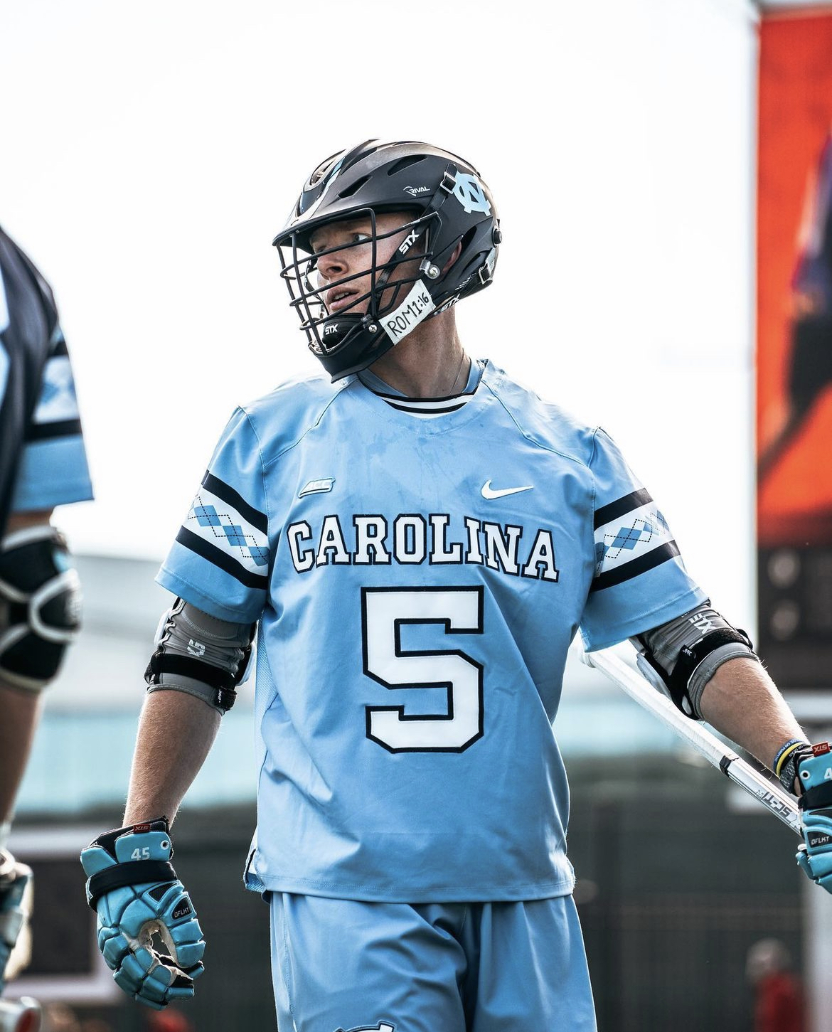 Harrison Schertzinger playing for North Carolina